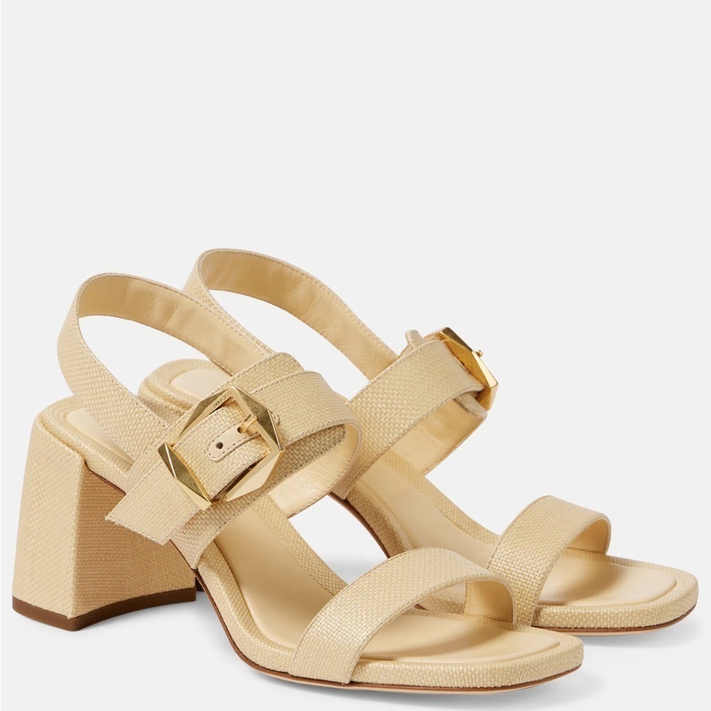 Jimmy Choo Hawke 70 canvas sandals